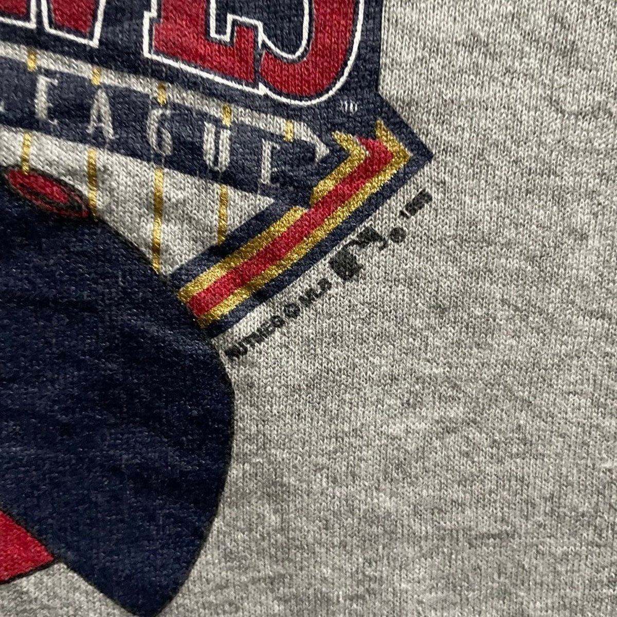 Vintage 1995 World Series MLB Sweatshirt Mens Medium Grey 90s Lee Sport